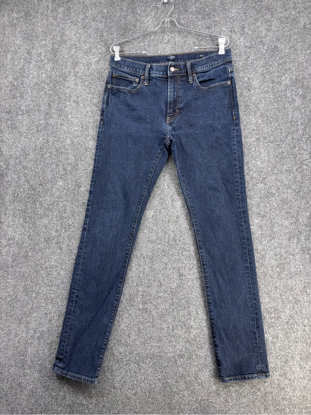 J Crew Dark Wash Flex Jeans Men’s 33X31* Slim Straight Leg
